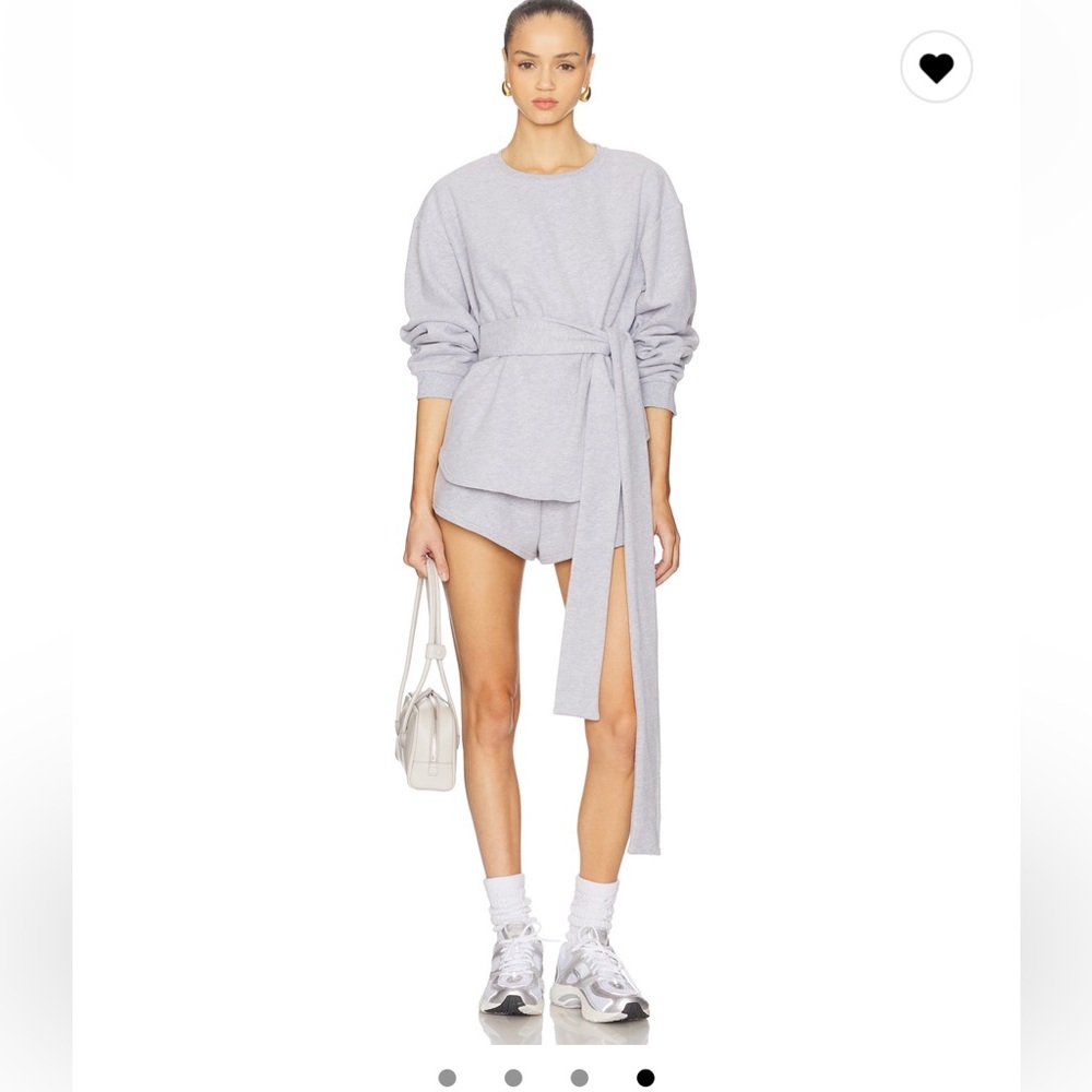 Lovers + Friends Heather Gray Sweatshirt
